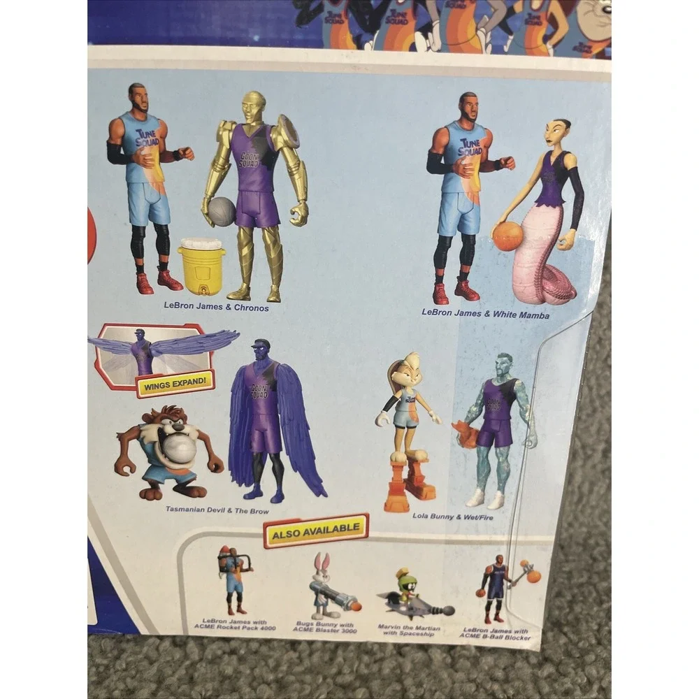 Space Jam A New Legacy Lebron and‎ Chronos 5 inch Action Figure Set